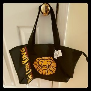 Disney Lion King Broadway Tote Bag New W/Tag